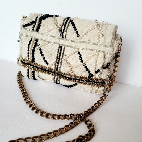 Zara Bags Zara Beaded Crossbody Bag Poshmark